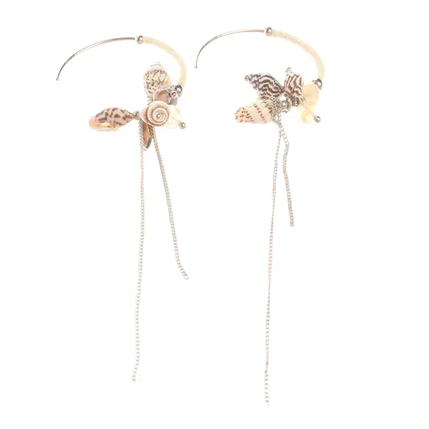 Earrings, in Multicolored, Other Fibers, Zimmermann