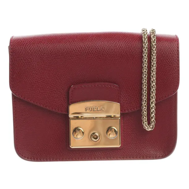 Abendtasche, in Bordeaux, Leder, Furla