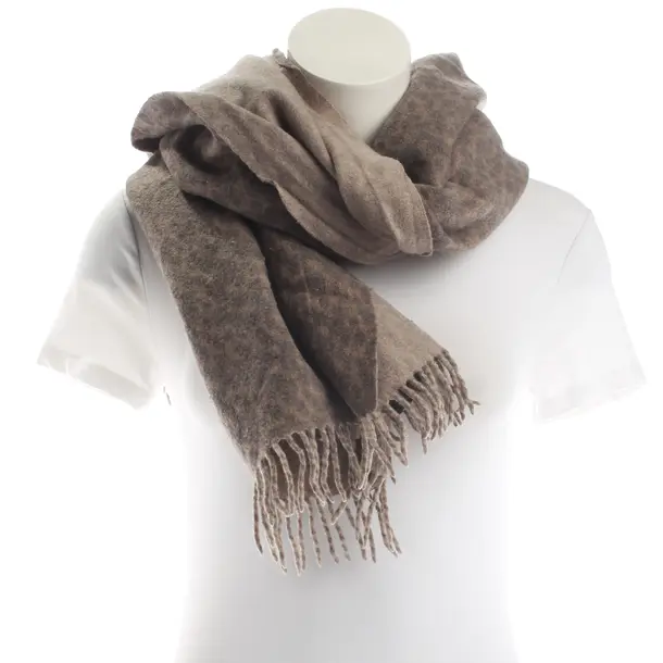 Schal, in Braun, Wolle, Max Mara