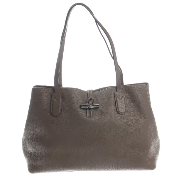 Shopper, in Grau, Leder, Longchamp