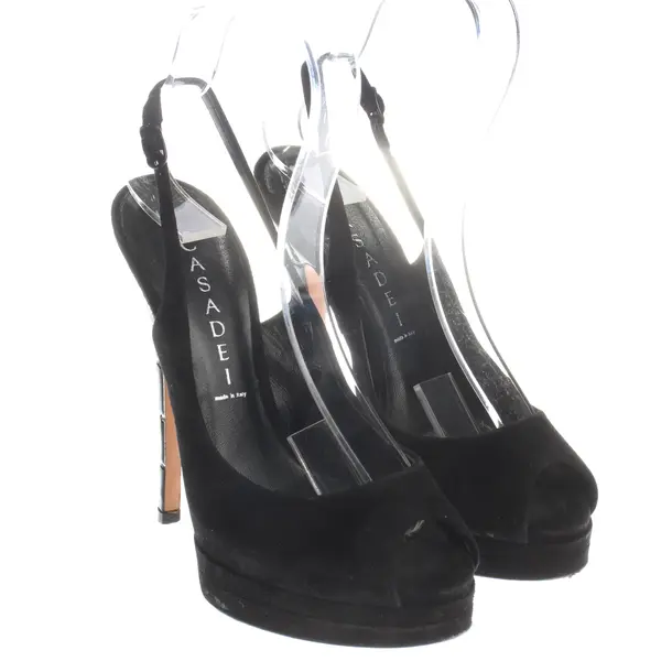 Sandaletten, in Schwarz, Casadei
