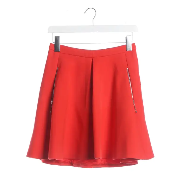 Skirt, in Red, Wool, Louis Vuitton