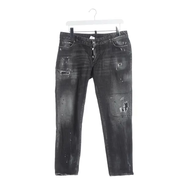 Slim Fit Jeans, in Dark Gray, Cotton, Dsquared
