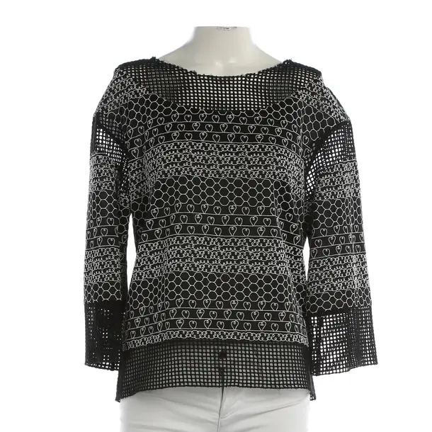 Bluse, in Schwarz, Viskose, Chanel