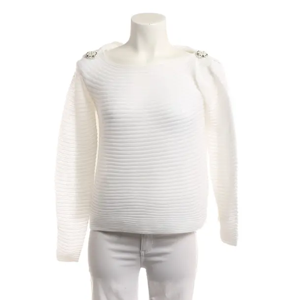 Jumper, in White, Cotton, Chanel