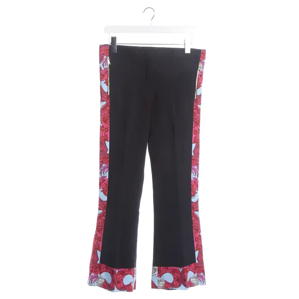 Pants, in Navy, Viscose, Versace