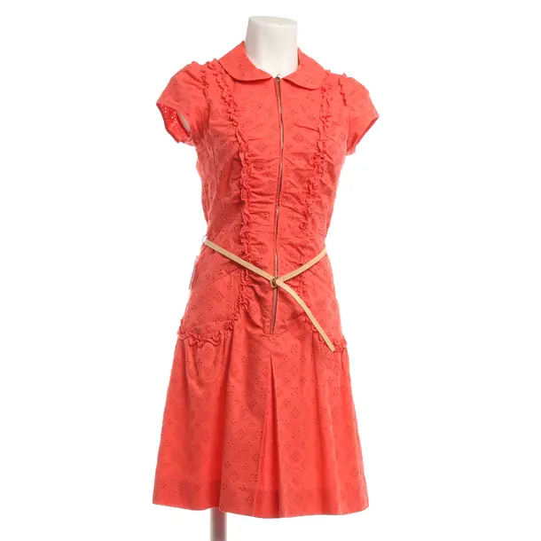 Dress, in Red, Cotton, Louis Vuitton