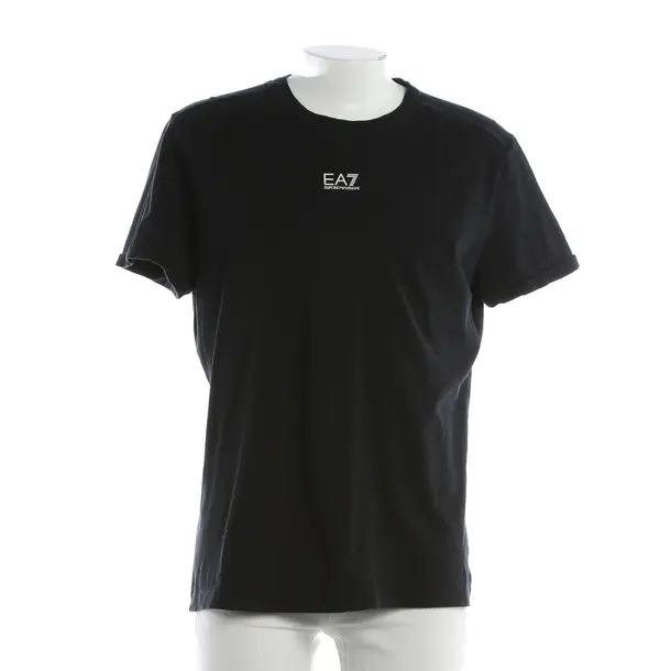 T-Shirt, in Black, Cotton, Emporio Armani