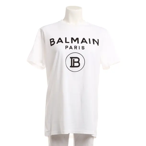 Shirt, in Weiß, Baumwolle, Balmain