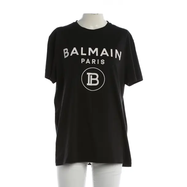 Shirt, in Schwarz, Baumwolle, Balmain