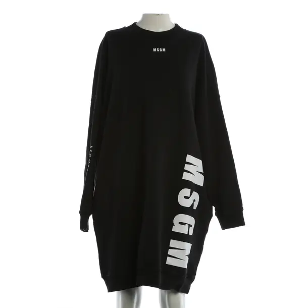 Kleid, in Schwarz, Baumwolle, MSGM