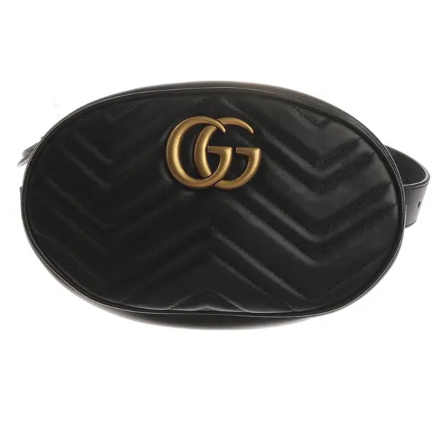 Bum Bag, in Black, Leather, Gucci