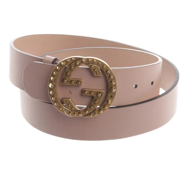 Belt, in Light Pink, Leather, Gucci