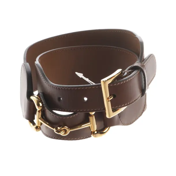 Belt, in Brown, Leather, Gucci