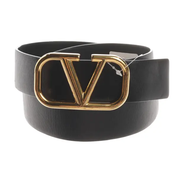Gürtel, in Schwarz, Leder, Valentino