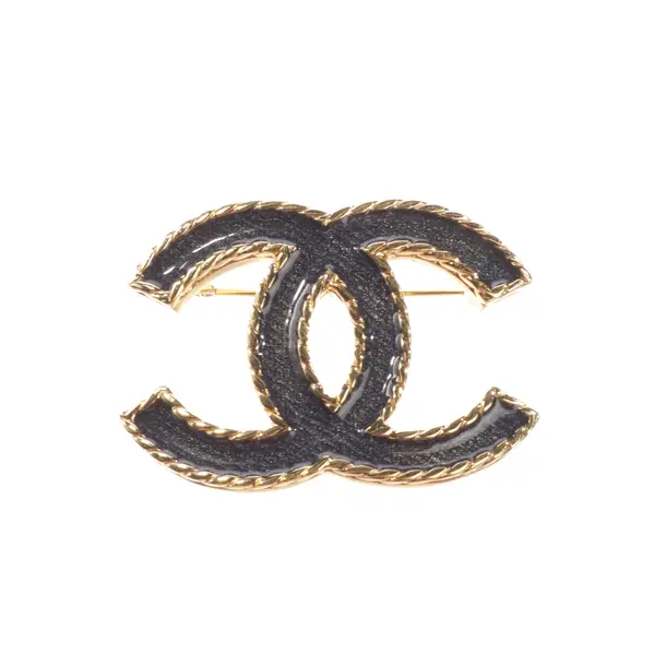 Brooch, in Gold, Metal (metallic, metallized), Chanel