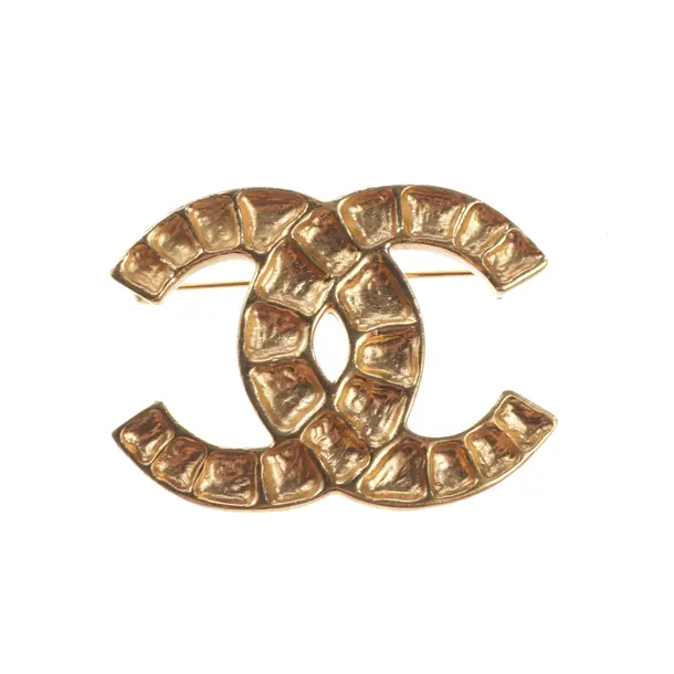 Spilla, in Oro, Metallo (metallico, metallizzato), Chanel