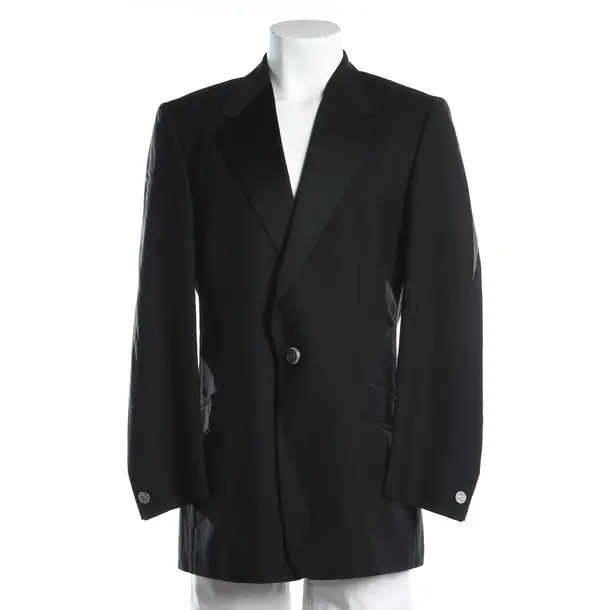 Sakko, in Schwarz, Wolle, Versace