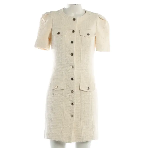 Cocktailkleid, in Beige, Baumwolle, Maje