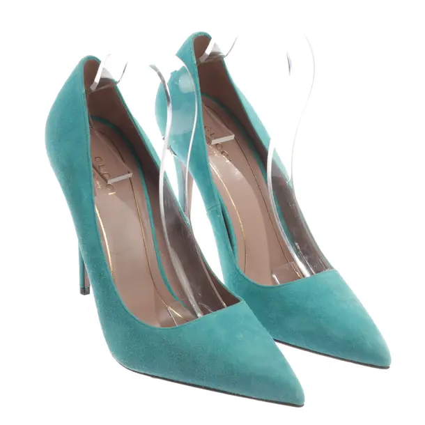 Pumps, in Türkis, Gucci