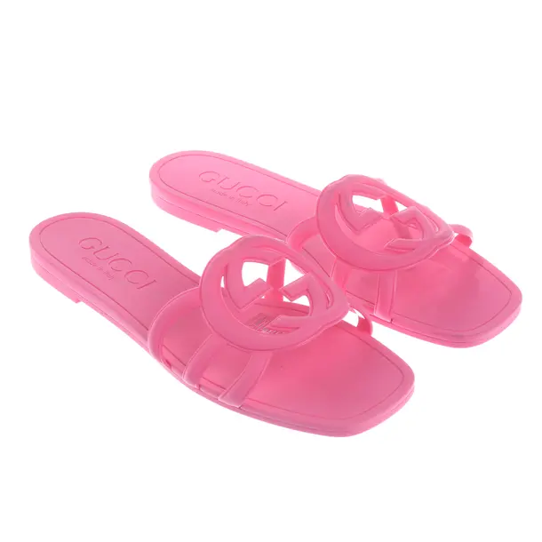 Slides, in Pink, Gucci