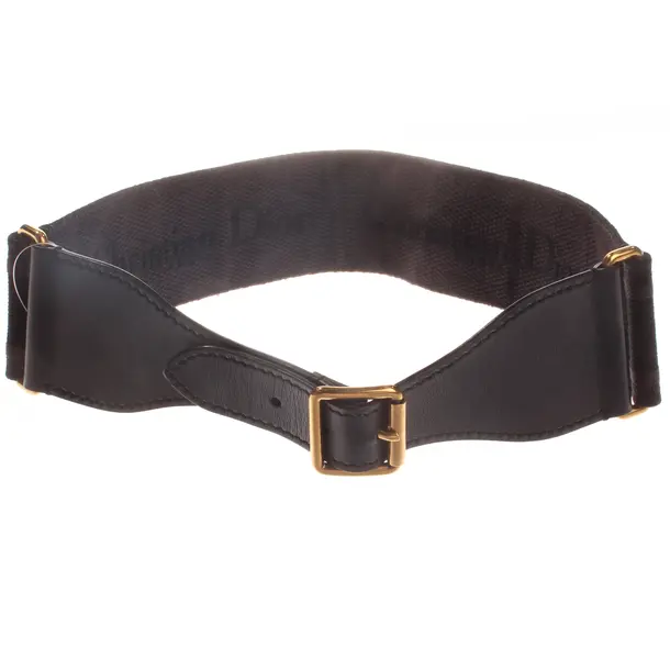 Gürtel, in Schwarz, Baumwolle, Dior