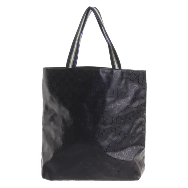 Shopper Bag, in Navy, Polyester, Gucci