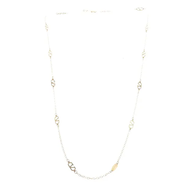 Necklace, in Gold, Metal (metallic, metallized), Valentino