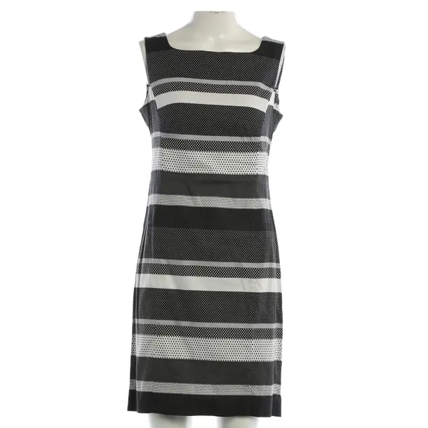Dress, in Black, Cotton, Riani