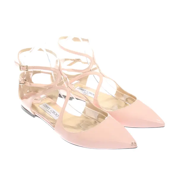 Ballet Flats, in Light Pink, Jimmy Choo