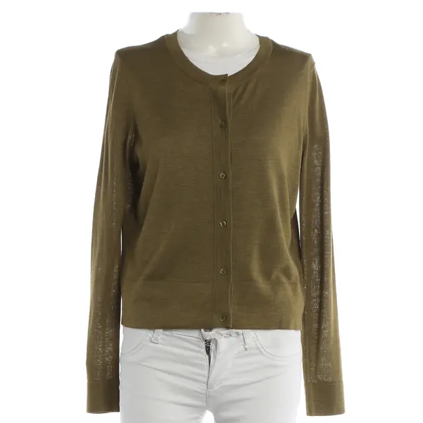 Strickjacke, in Dunkelgrün, Seide, Windsor