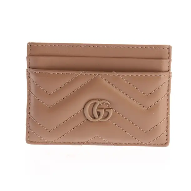 Card Holder, in Light Brown, Leather, Gucci