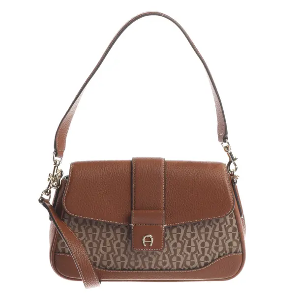 Borsa a cinture a tracolla, in Marrone chiaro, Pelle, Aigner