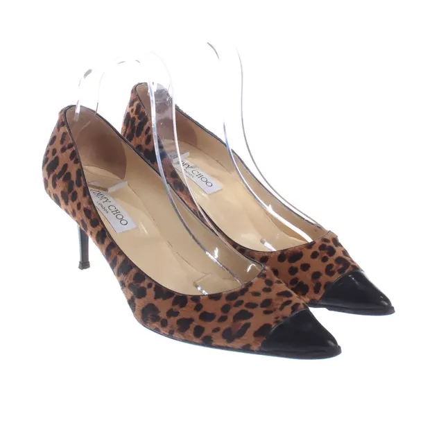 Décolleté, in Marrone scuro, Jimmy Choo