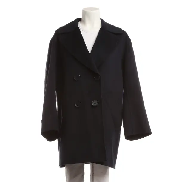 Übergangsjacke, in Navy, Wolle, Max Mara