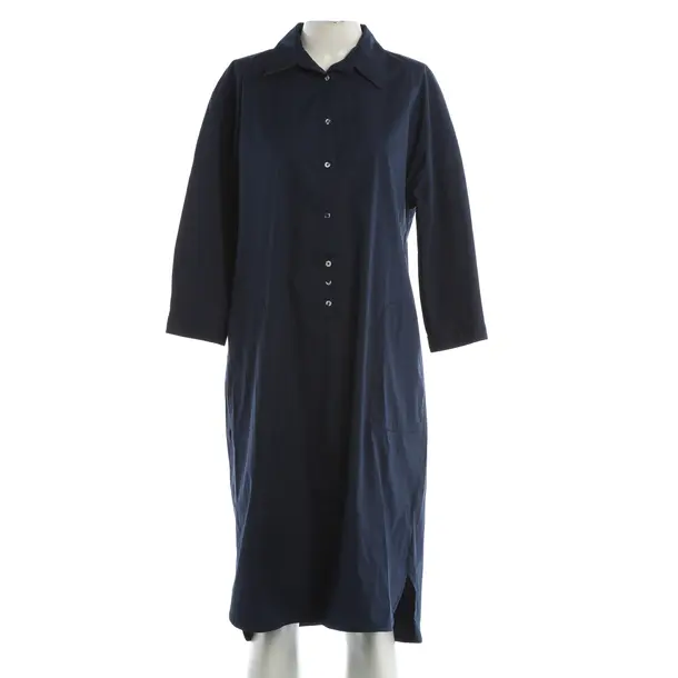Kleid, in Navy, Baumwolle, Antonelli