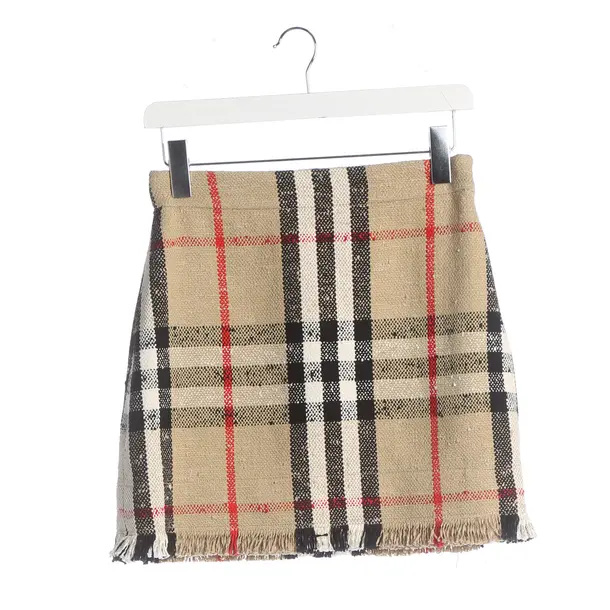 Skirt, in Multicolored, Cotton, Burberry