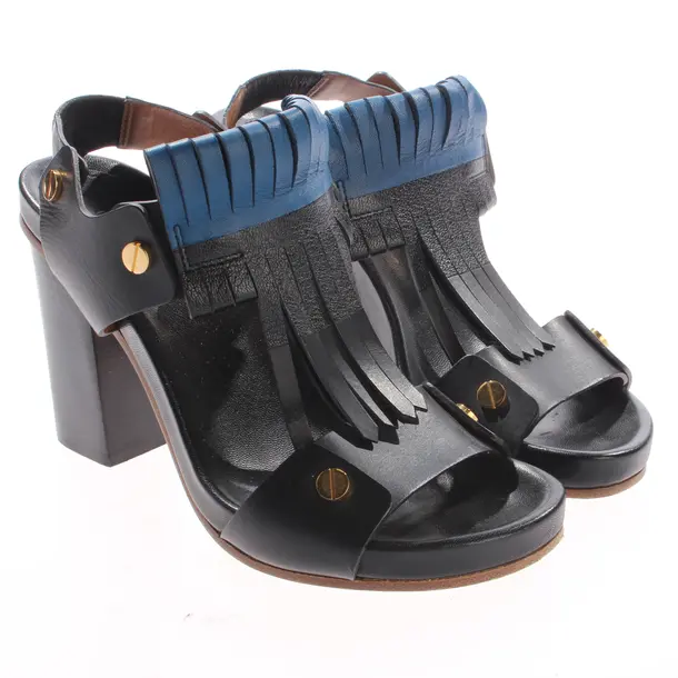 Heeled Sandals, in Black, Chloé