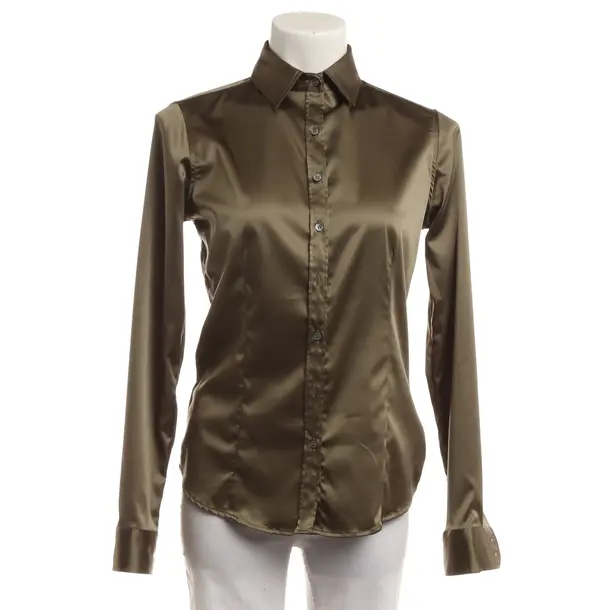 Bluse, in Grün, Polyester, Robert Friedman