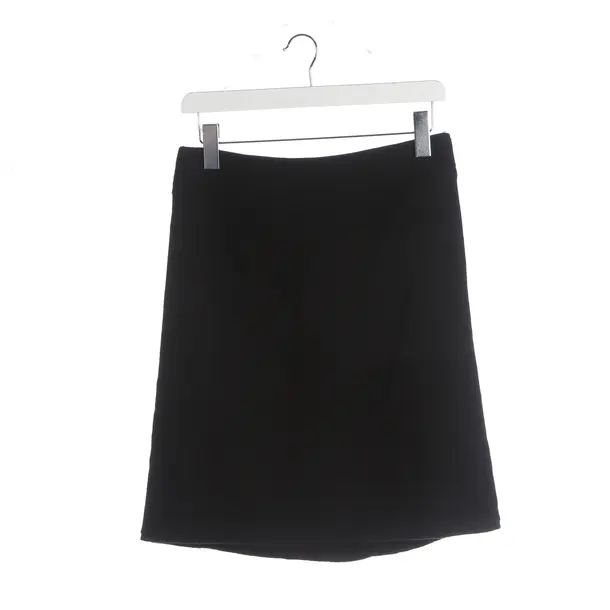 Rock, in Schwarz, Wolle, Jil Sander