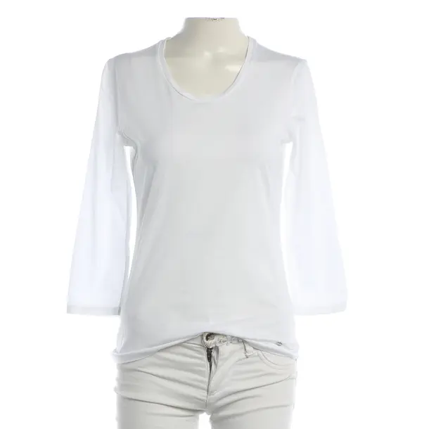 Longsleeve, in Weiß, Baumwolle, Windsor