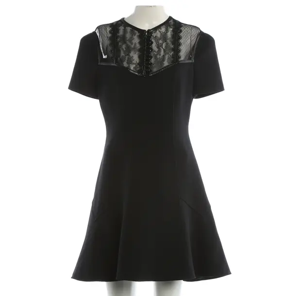 Cocktailkleid, in Schwarz, Wolle, Louis Vuitton