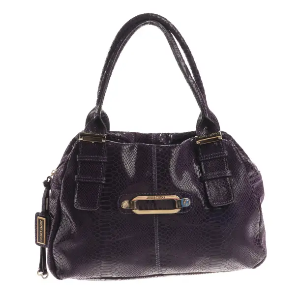 Handbag, in Purple, Leather, Jimmy Choo