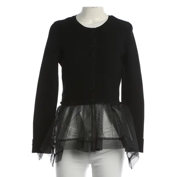 Cardigan, in Nero, Viscosa, Alexander McQueen