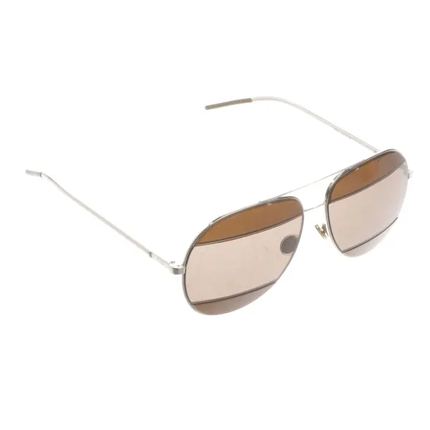 Sonnenbrille, in Silber, Kunststoff / Metall, Dior