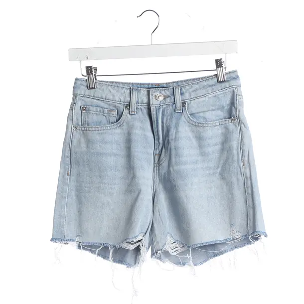 Shorts, in Blau, Baumwolle, 7 for all mankind