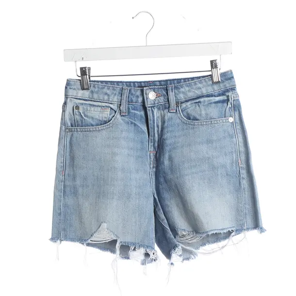 Shorts, in Blau, Baumwolle, 7 for all mankind