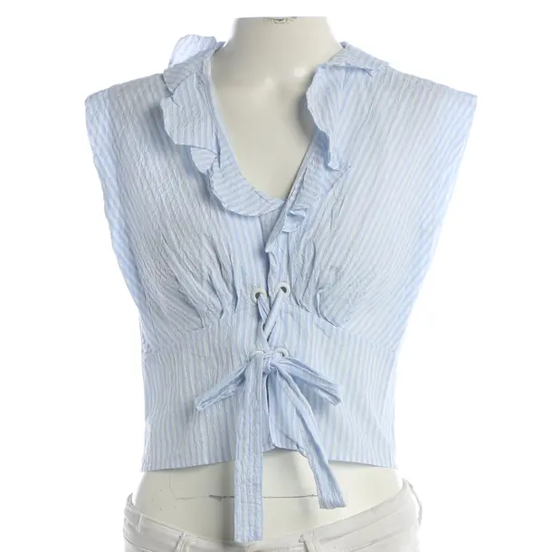 Bluse, in Blau, Viskose, Sandro