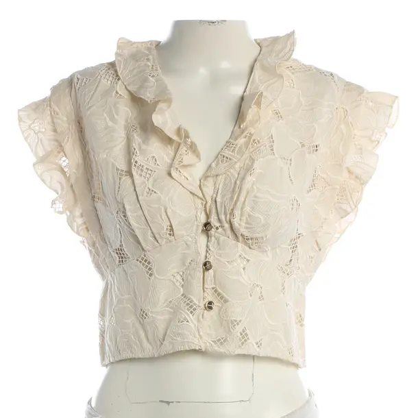 Camicetta, in Beige, Cotone, Sandro