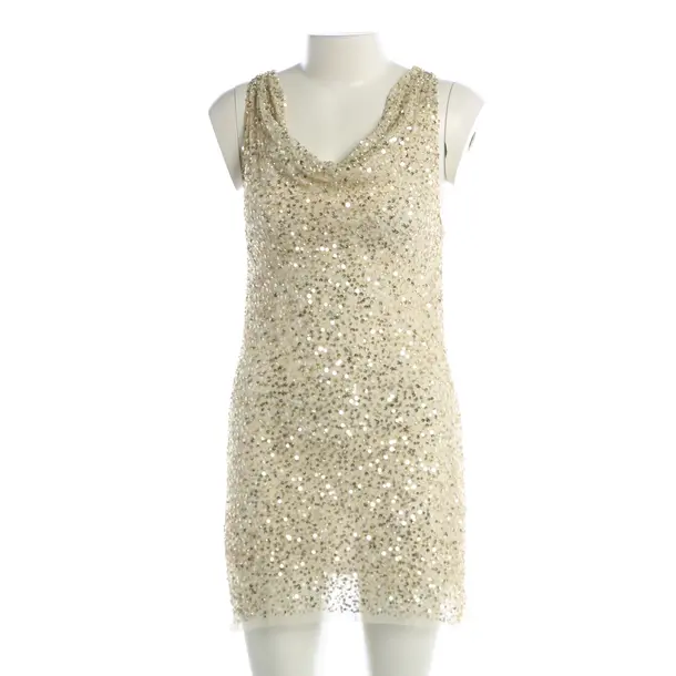 Cocktail Dress, in Gold, Polyamide, Patrizia Pepe